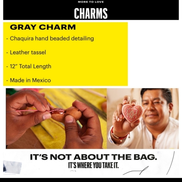 New Consuela Gray Charm - Picture 4 of 5